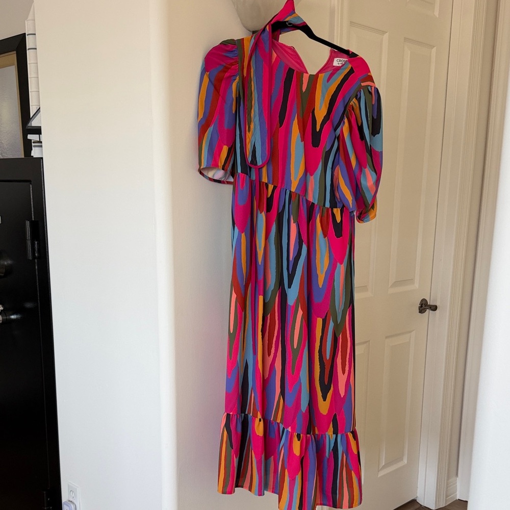 CROSBY by Mollie Burch Colorful Striped Dress